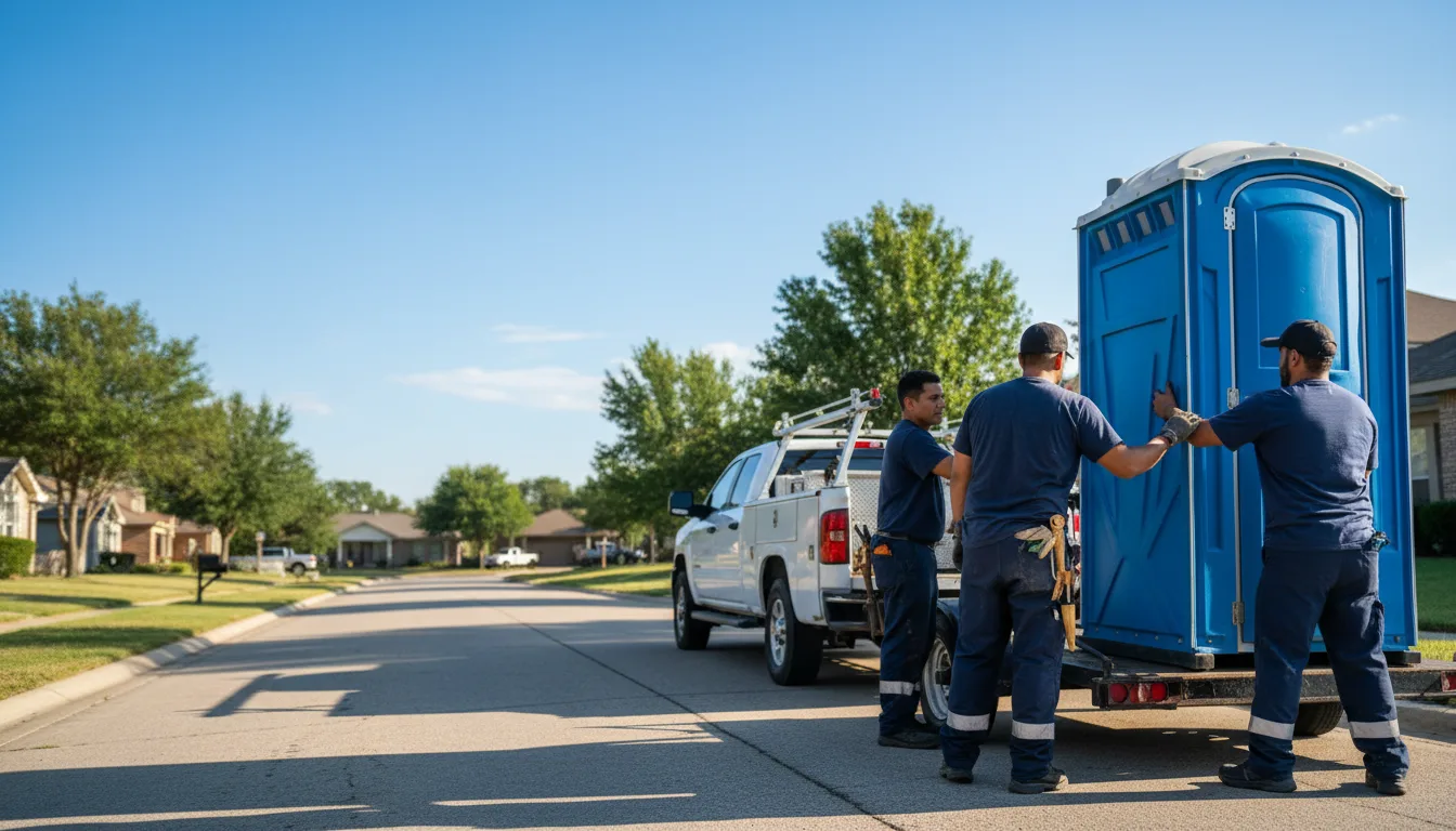 Portable Toilet Rental in Rudolph, OH near me